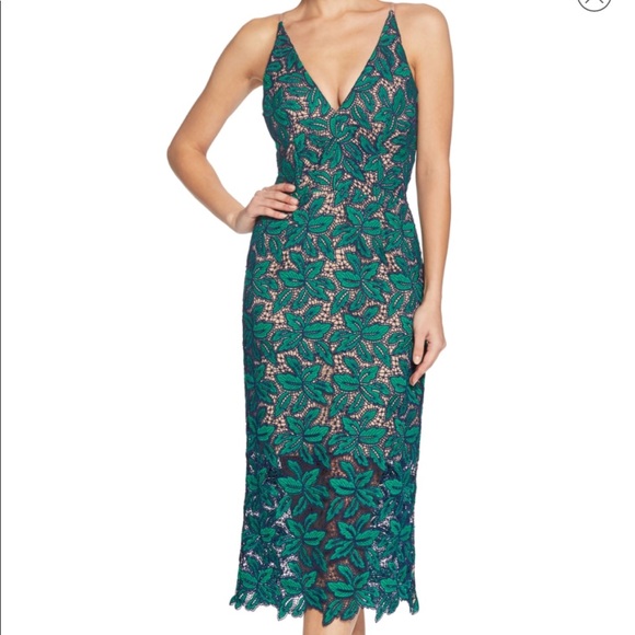 dress the population alexa lace sheath